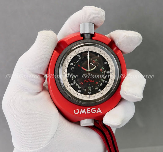 Cronometro da gara Omega carica manuale stopwatch clock