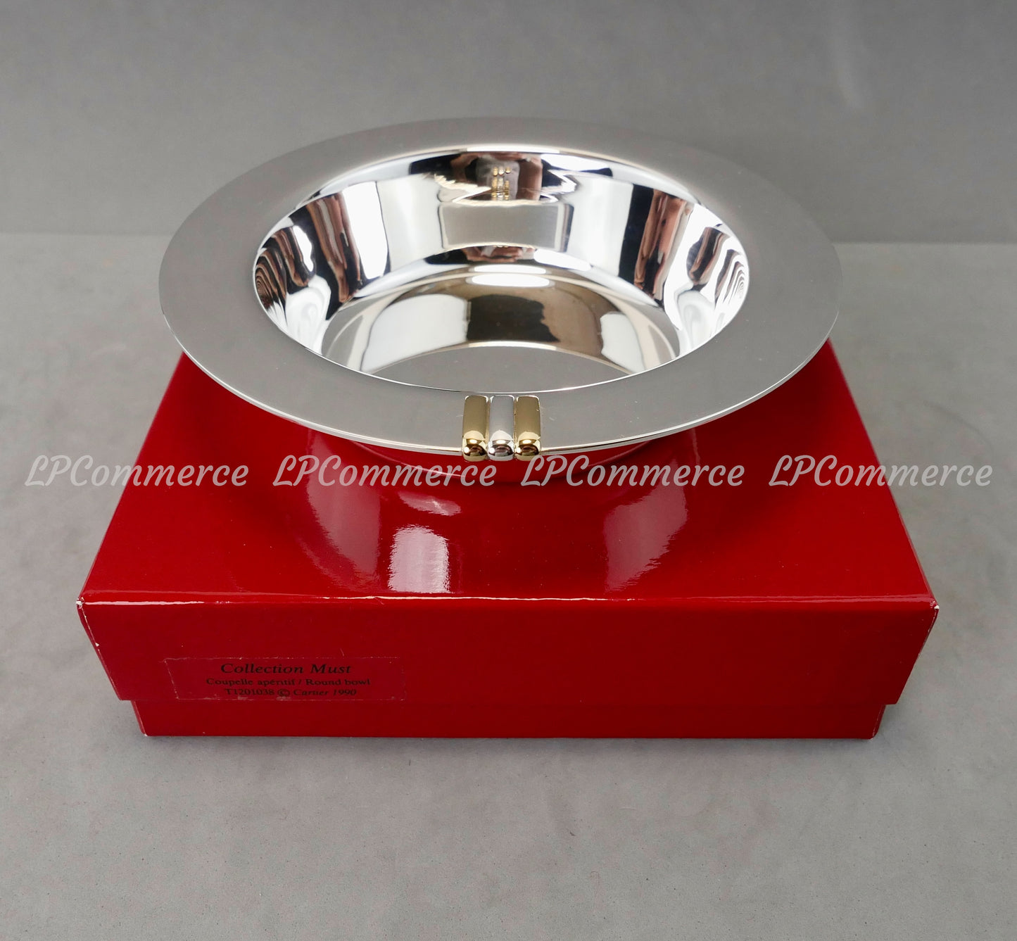 Ciotola Cartier Trinity svuota tasche in metallo svuotatasche empty pockets