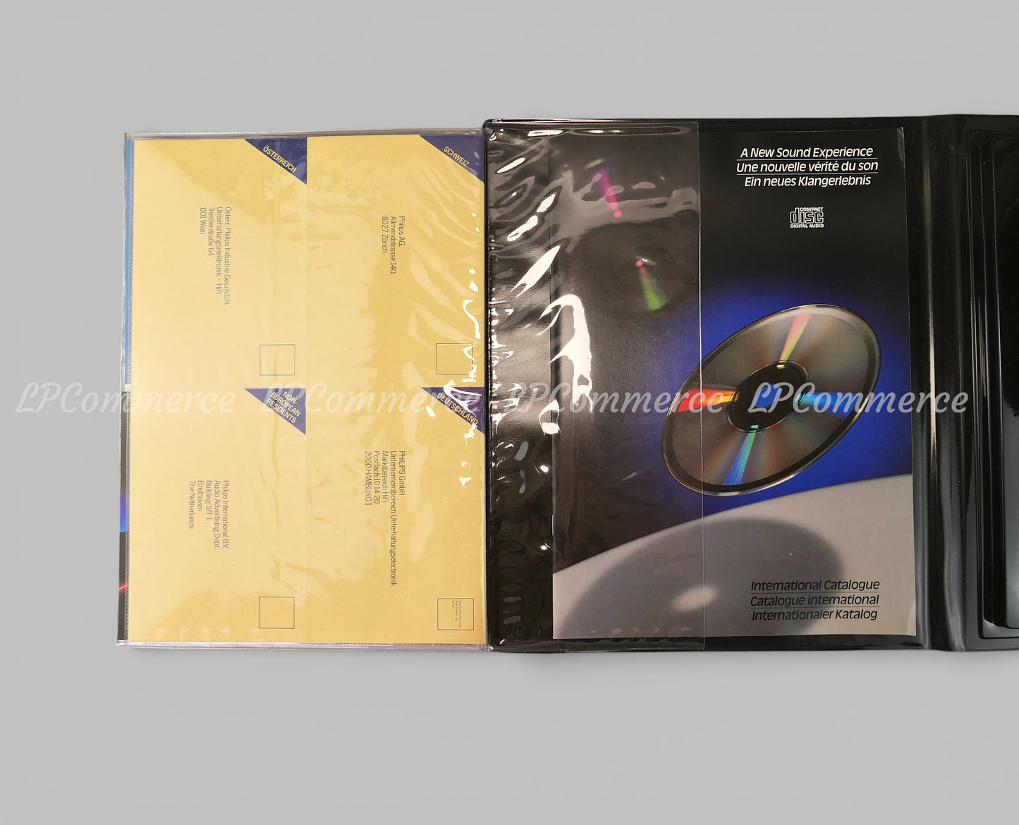 Compact Disc Philips CD100 full set funzionante box istruzioni lettore cd design