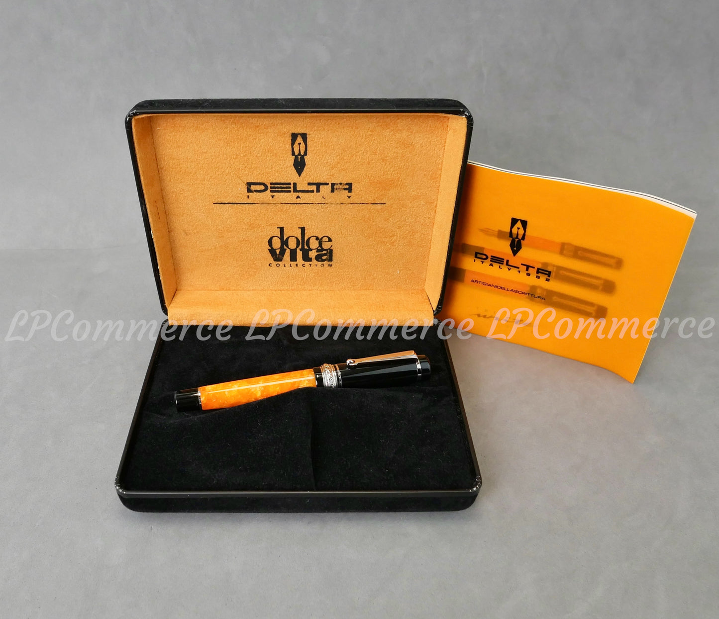 Penna sfera Delta Dolcevita Argento 925 Mini sfera Ballpoint pen NOS silver