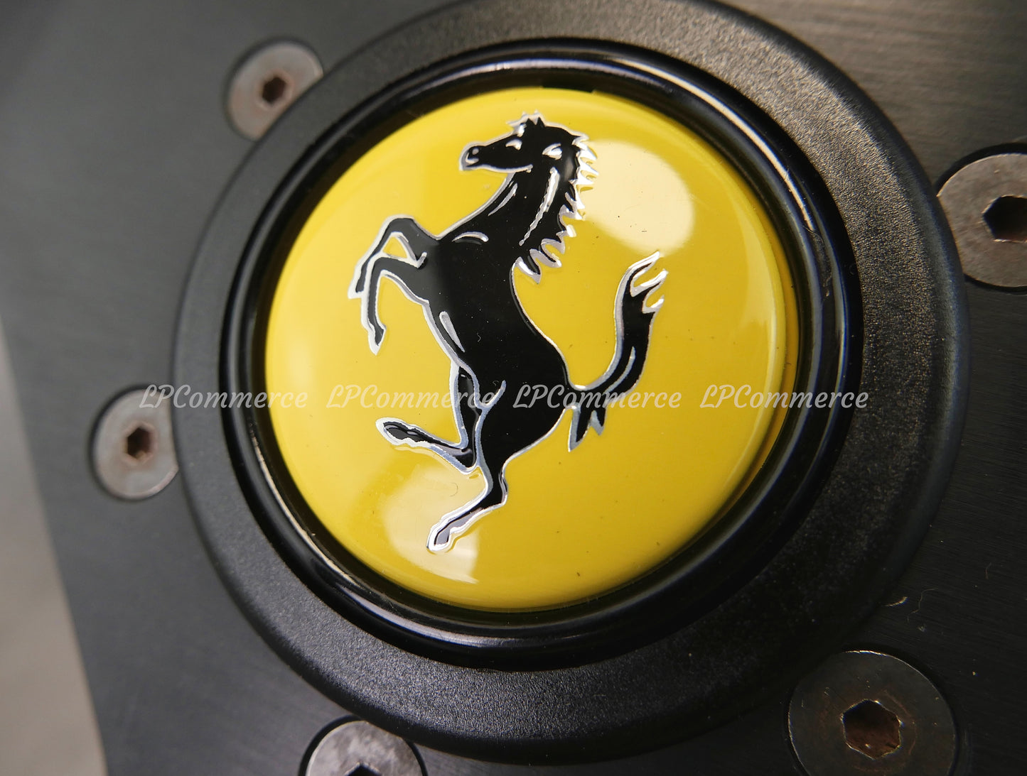 Volante Ferrari Cavallino clacson steering wheel