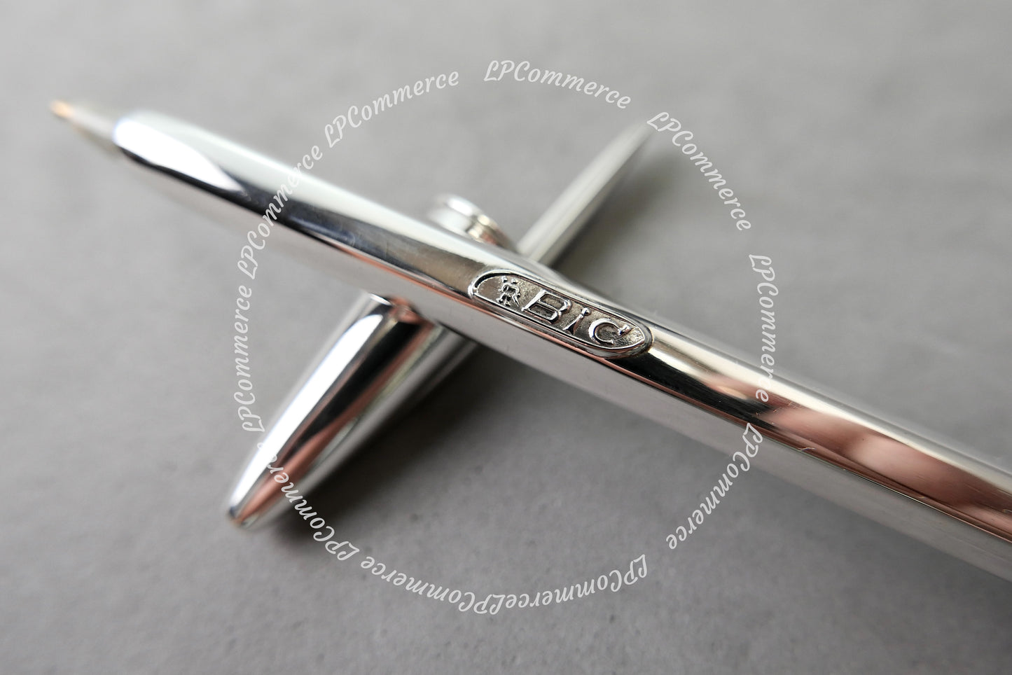 Penna Bic Argento Massiccio 925% Ballpoint silver solid box vintage design