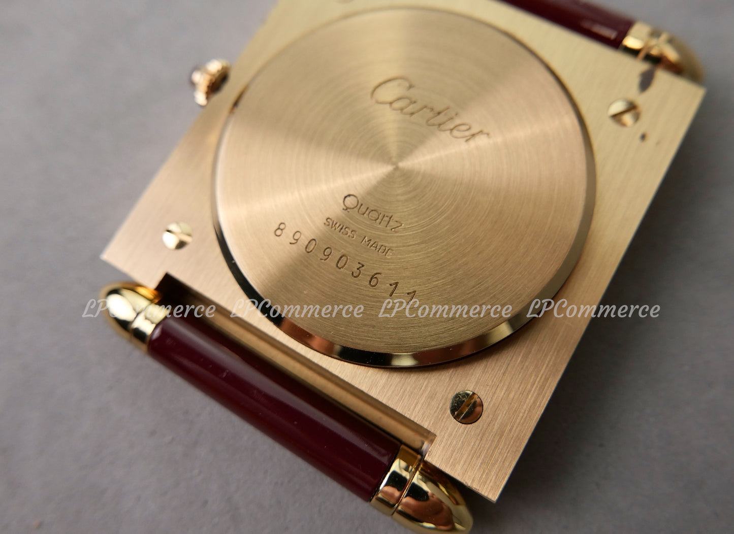 Orologio sveglia Cartier Santos da tavolo funzionante scatola desk clock Watch