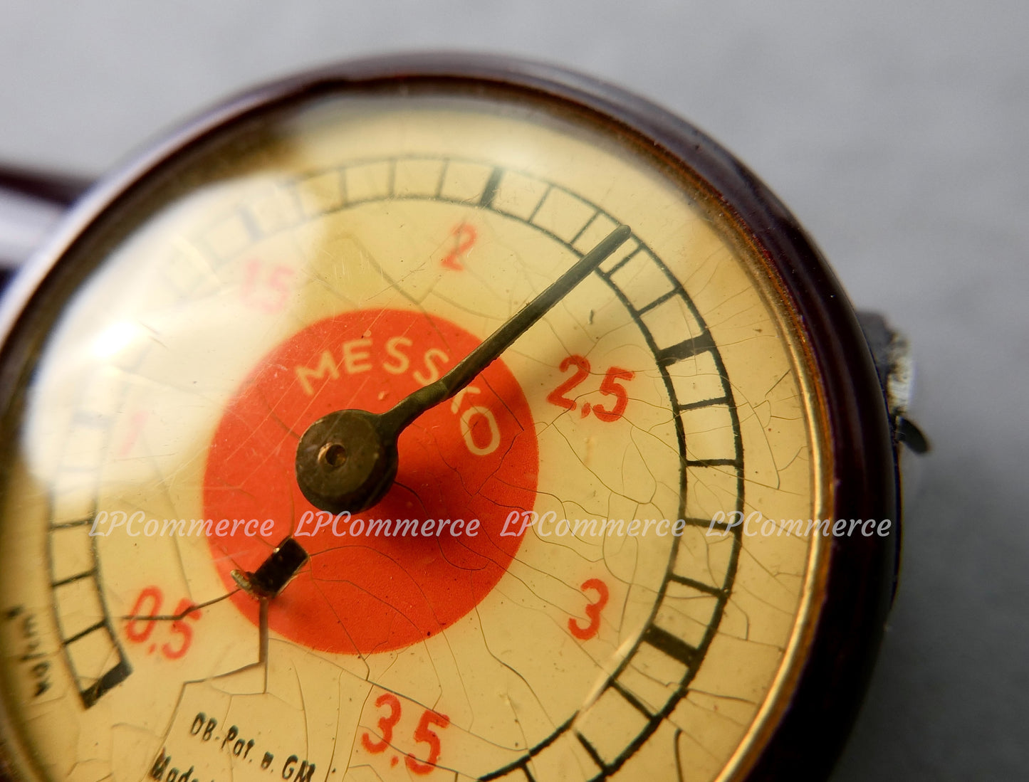 Manometro pressione gomme MESSKO Germany Porsche 356 tire pressure gauge