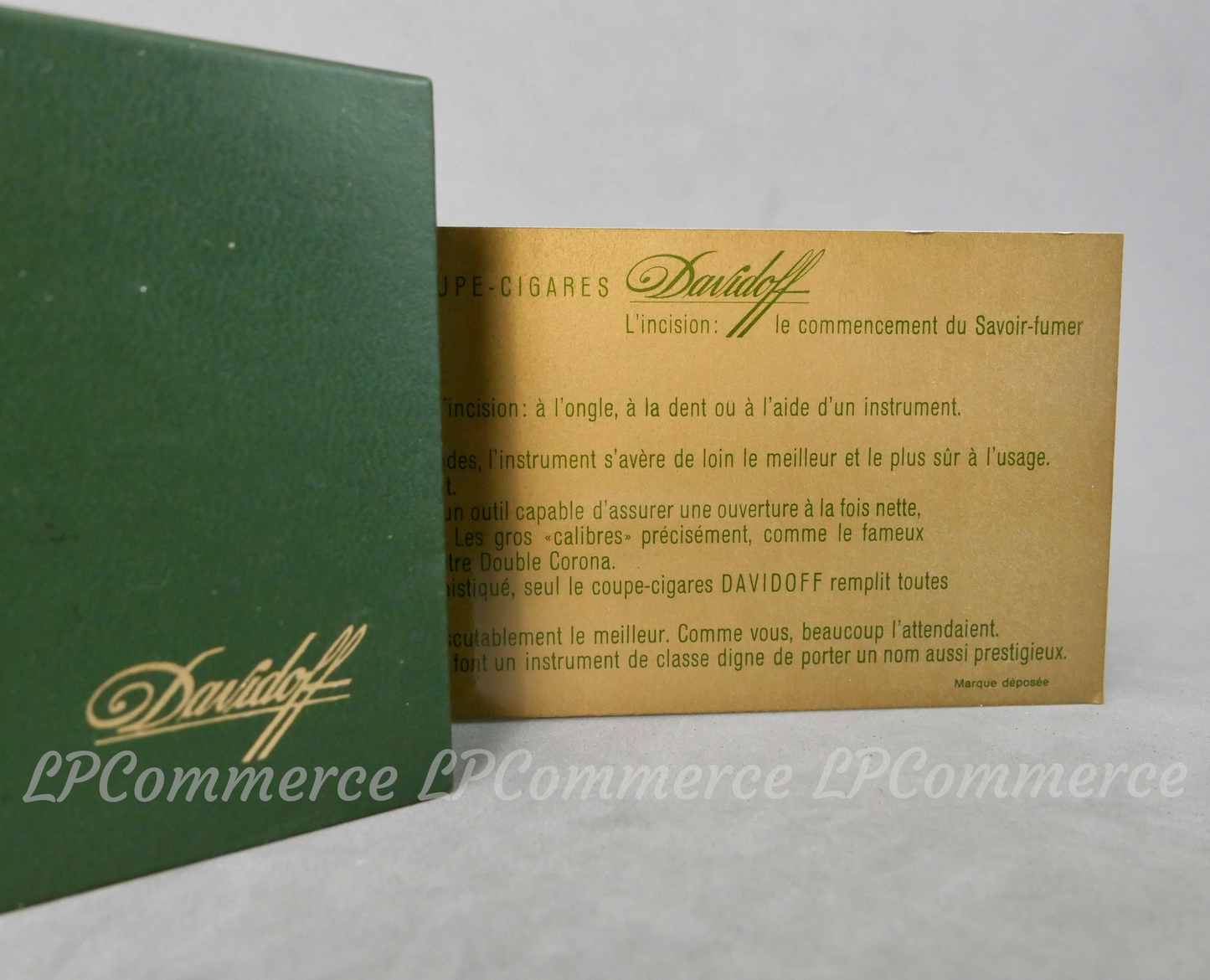 Tagliasigari Davidoff NOS cigar cutter box fobici sigaro