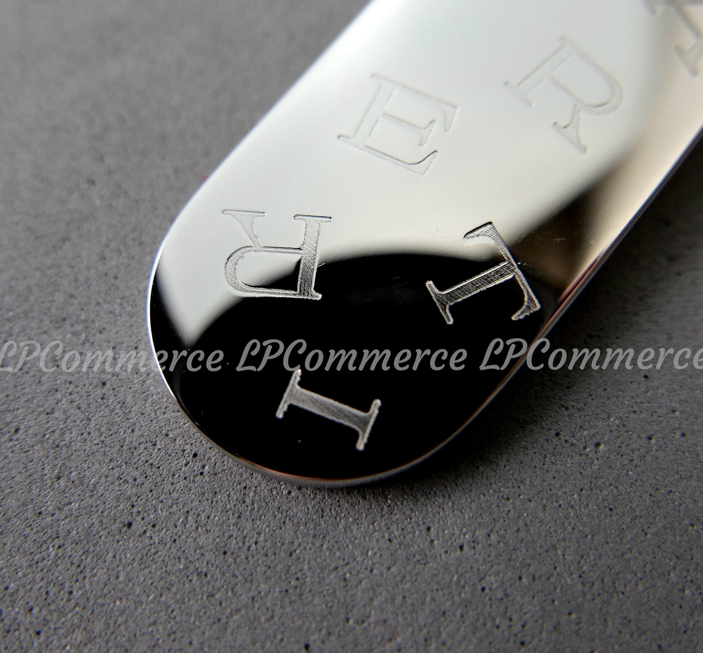 Portachiavi Cartier metallo NOS keyring key chain decorazione lettere box