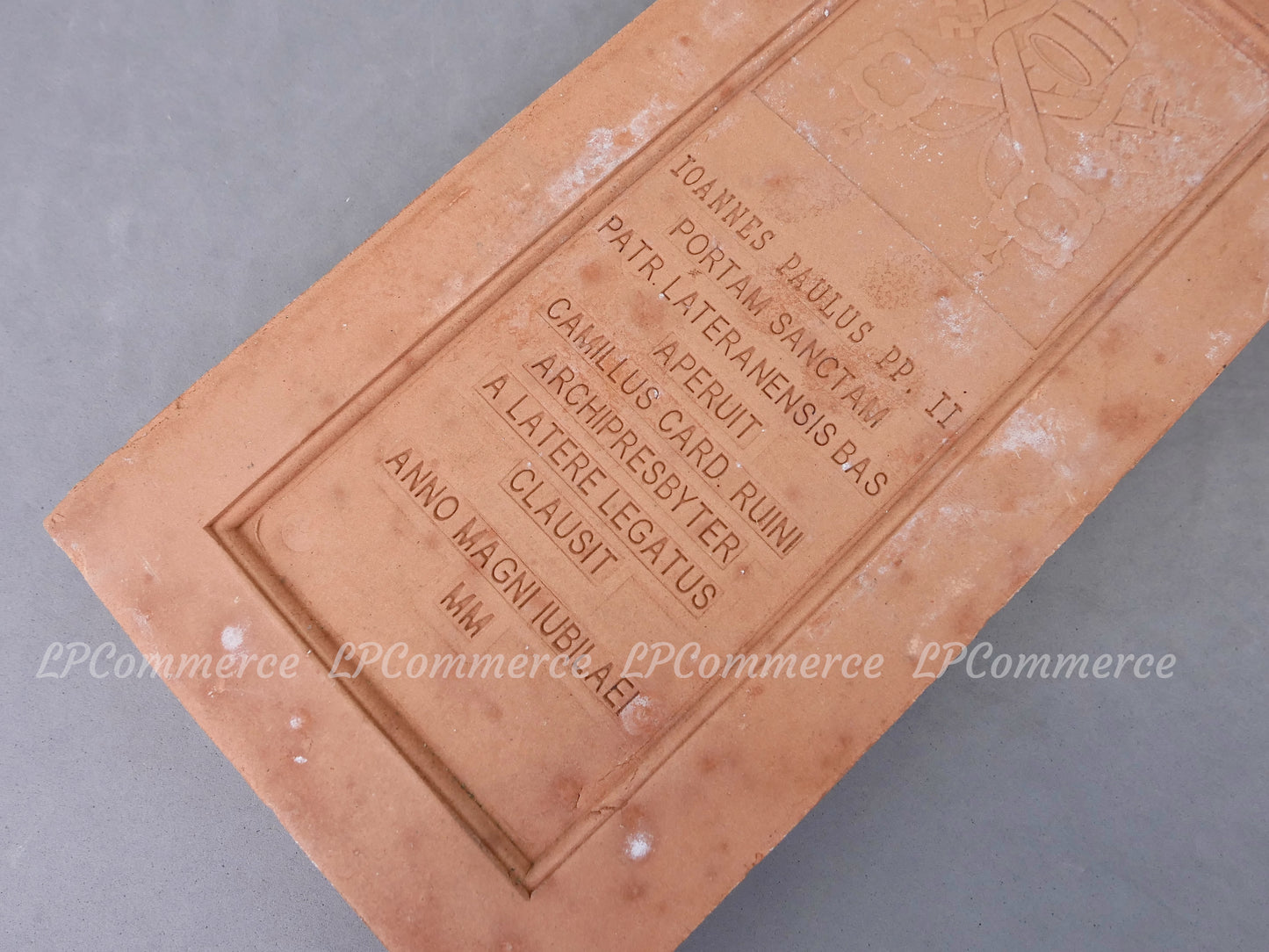 Mattone Porta Santa Giubileo 2000 Arcibasilica San Giovanni Laterano Roma brick