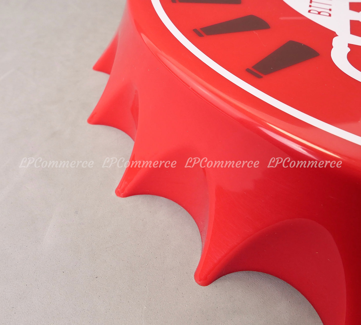 Orologio da parete Campari Soda muro tappo clock pubblicitario design pubblicità