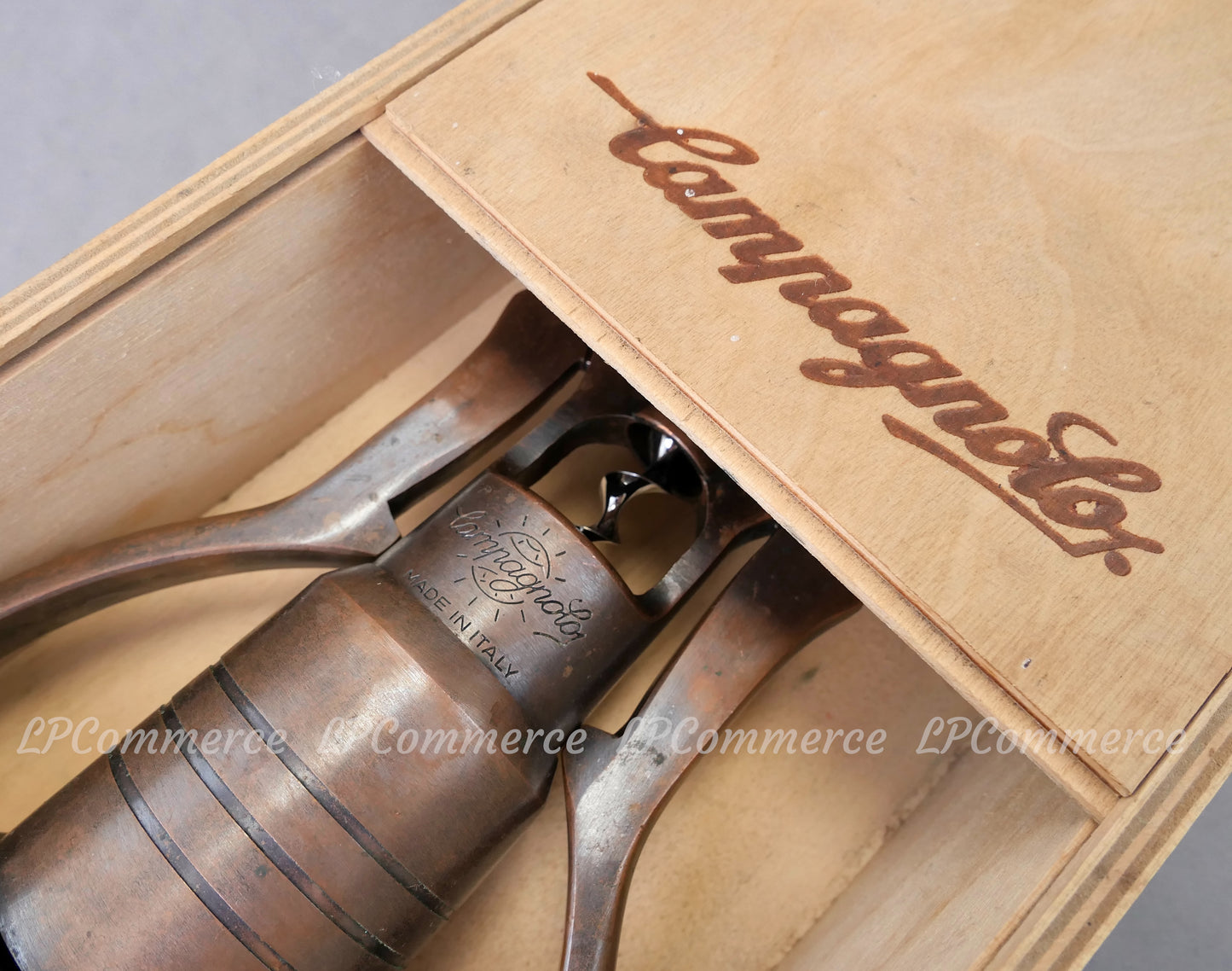 Cavatappi BIG Campagnolo metallo corkscrew bottone Wine vino magnum