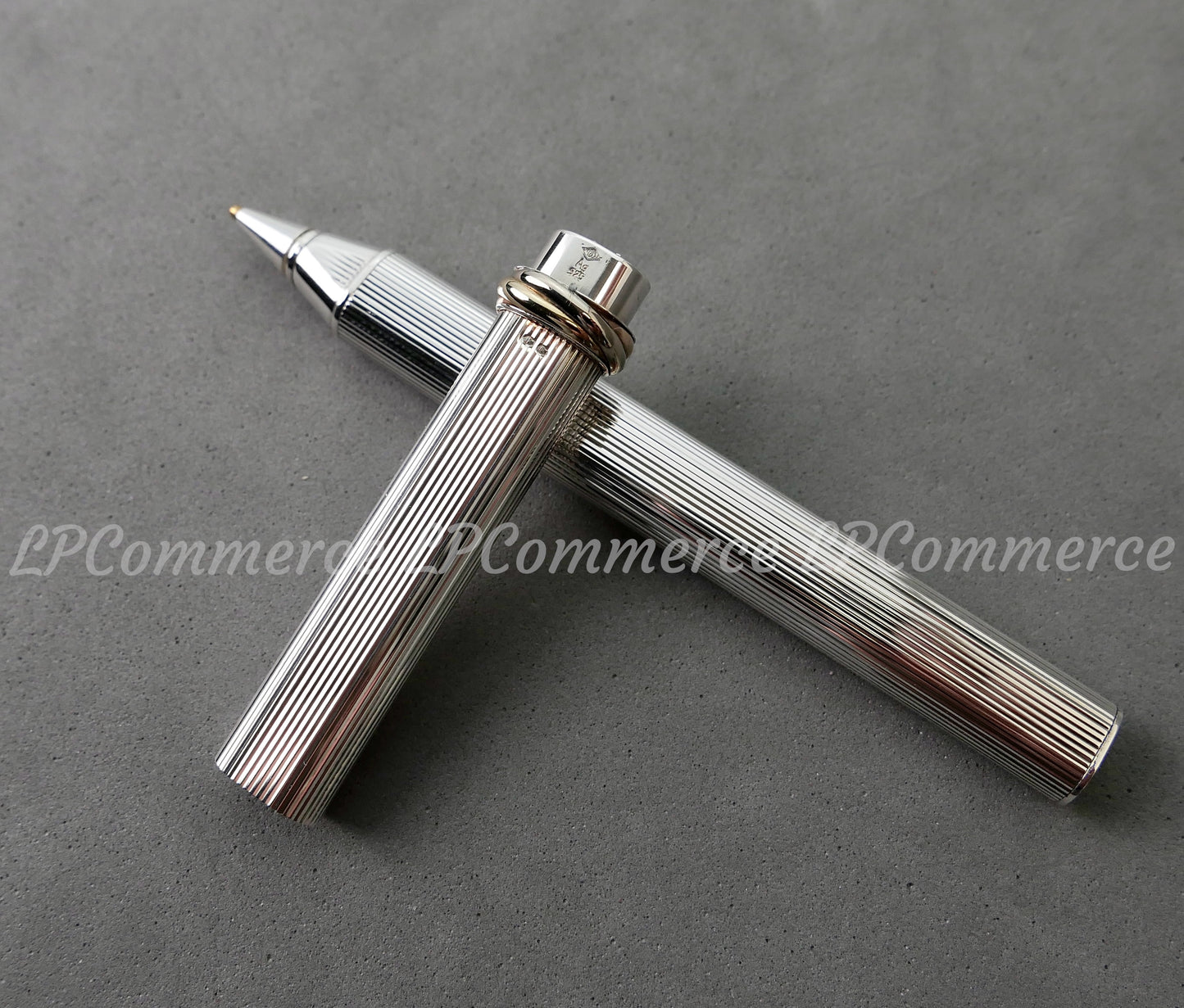 Penna Cartier Santos Argento massiccio 925% NOS silver solid vendome pen