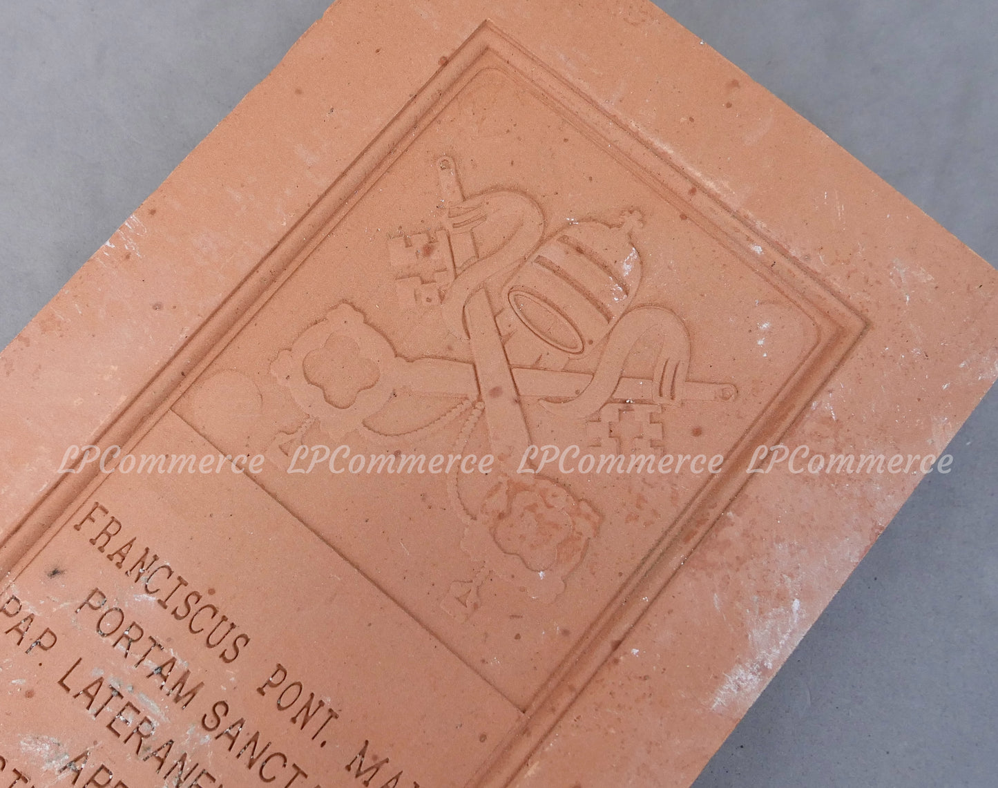 Mattone porta santa papale arcibasilica lateranense giubileo 2015 roma brick