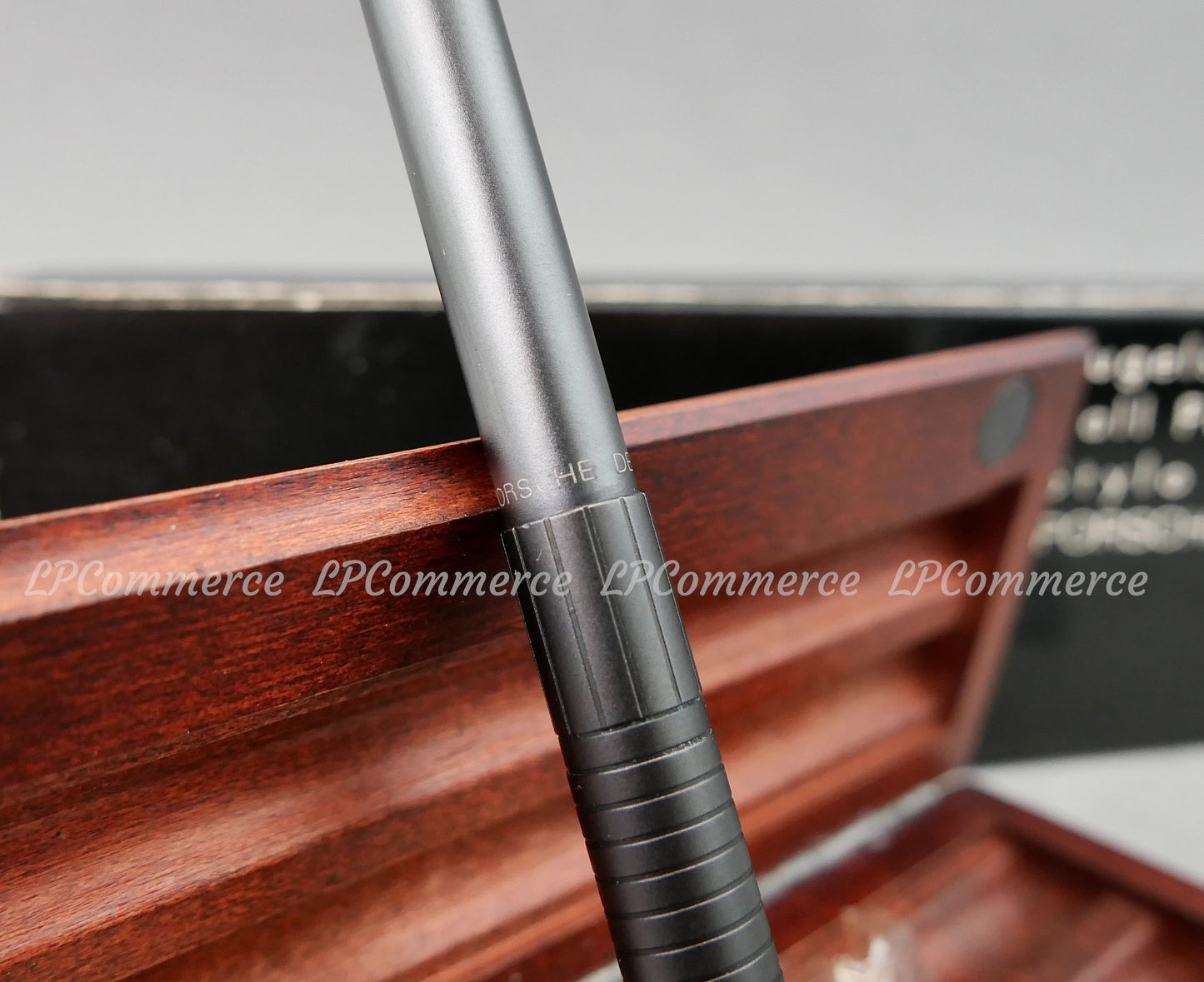 Penna sfera Porsche Design Titanium Ballpoint pen 911 box legno Turbo vintage