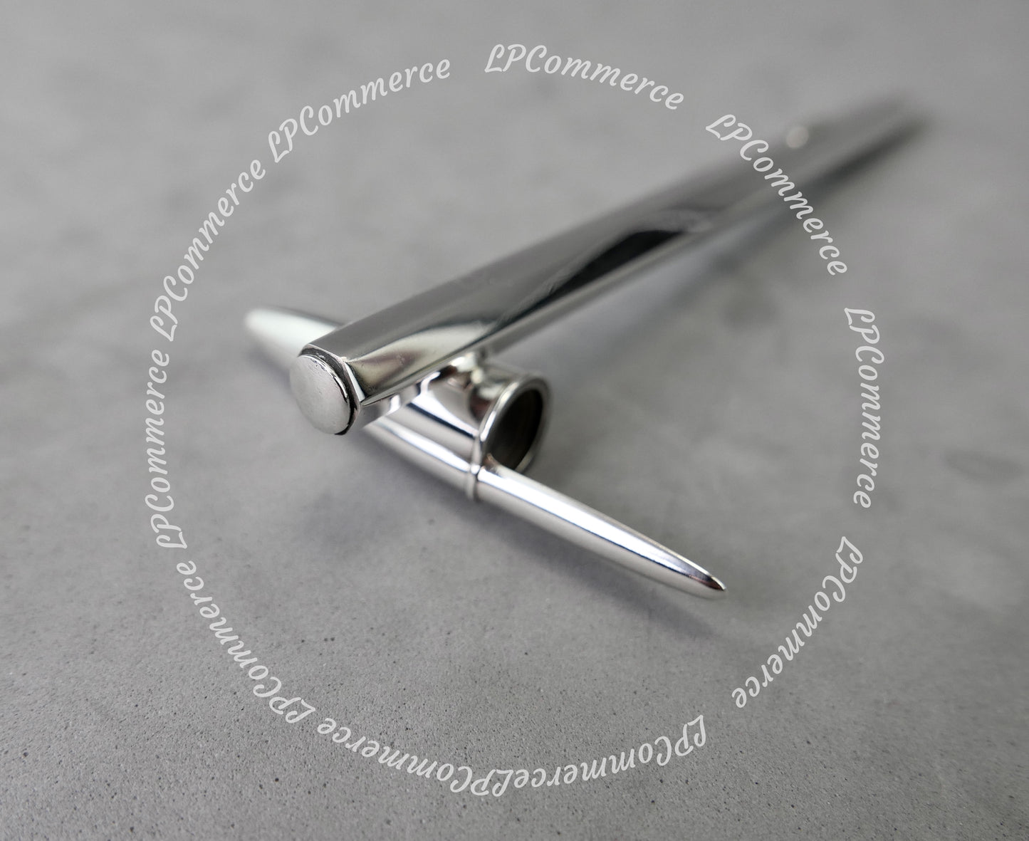 Penna Bic Argento Massiccio 925% Ballpoint silver solid box vintage design