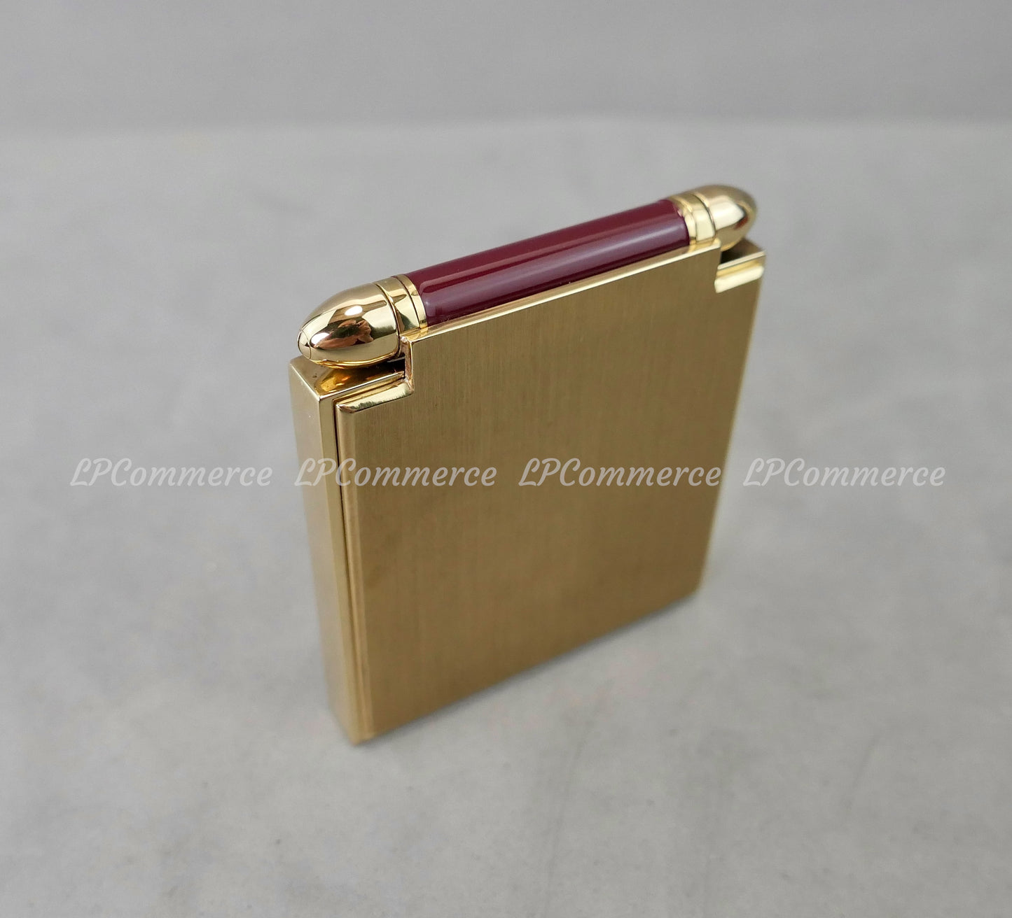 Portafoto Cartier ottone anni 80 cornice foto photo frame astuccio scatola