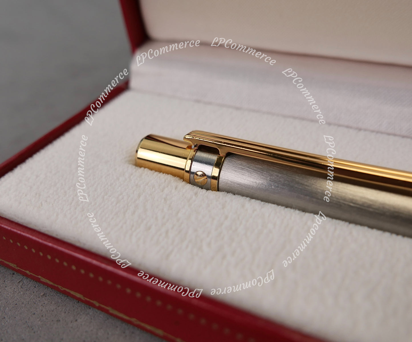 Penna Cartier Santos a sfera Ballpoint box vintage rare