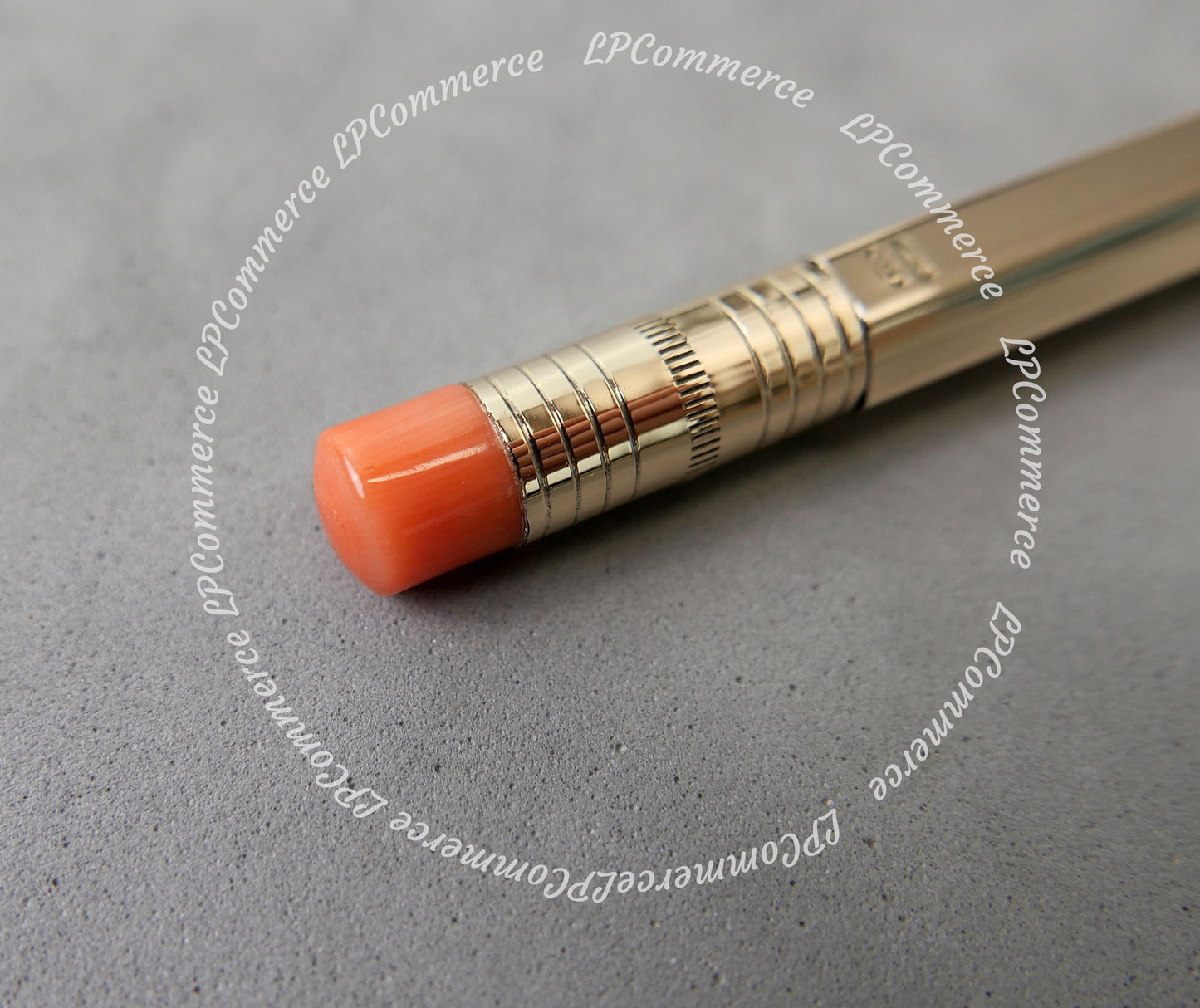 Penna Bulgari Argento massiccio 925 KOSKA matita NOS pen pencil corallo coral