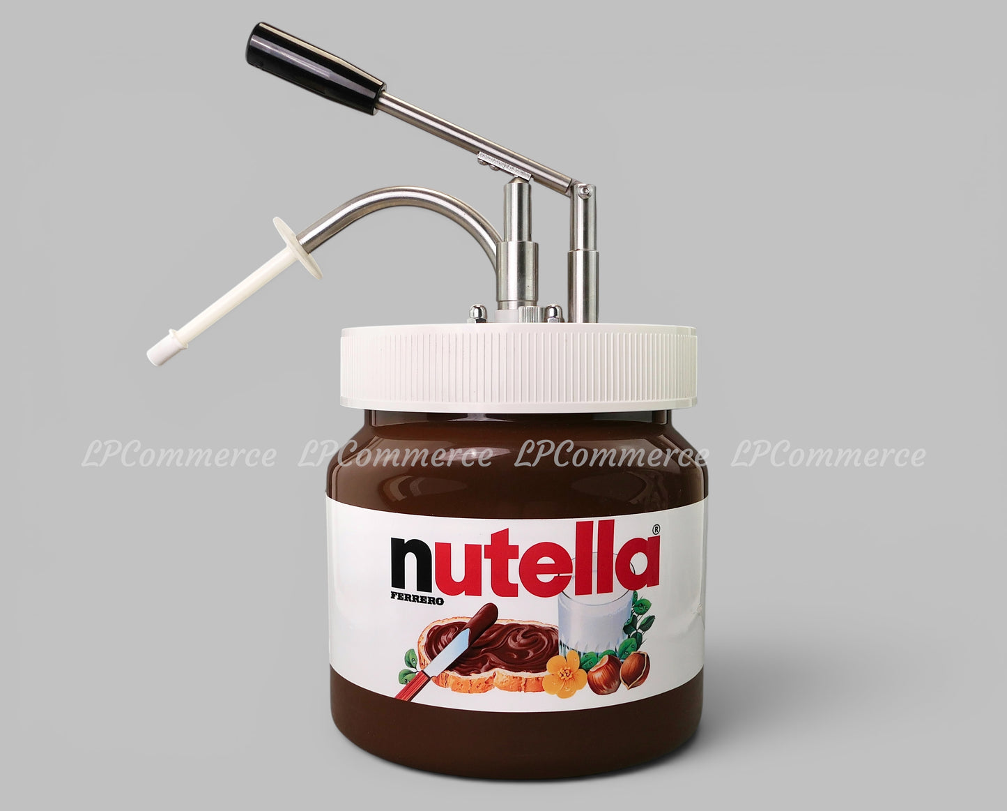 Dispenser Nutella erogatore 3kg termico dosatore barattolo scaldatore cioccolata