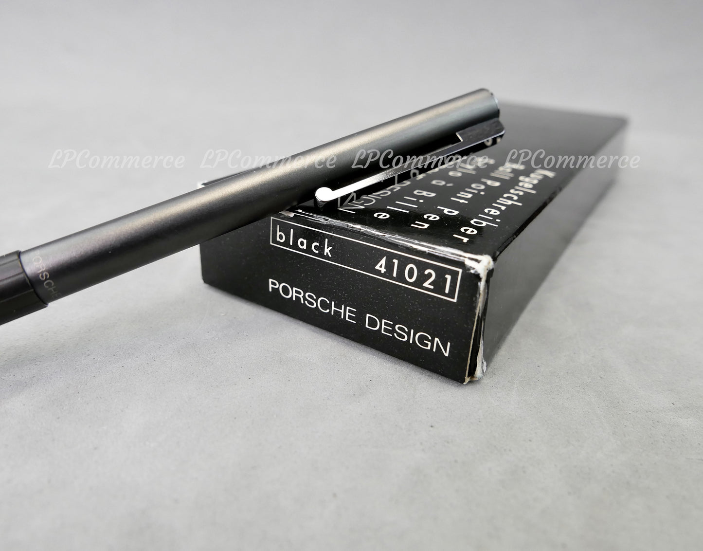 Penna sfera Porsche Design Titanium Ballpoint pen 911 box legno Turbo vintage