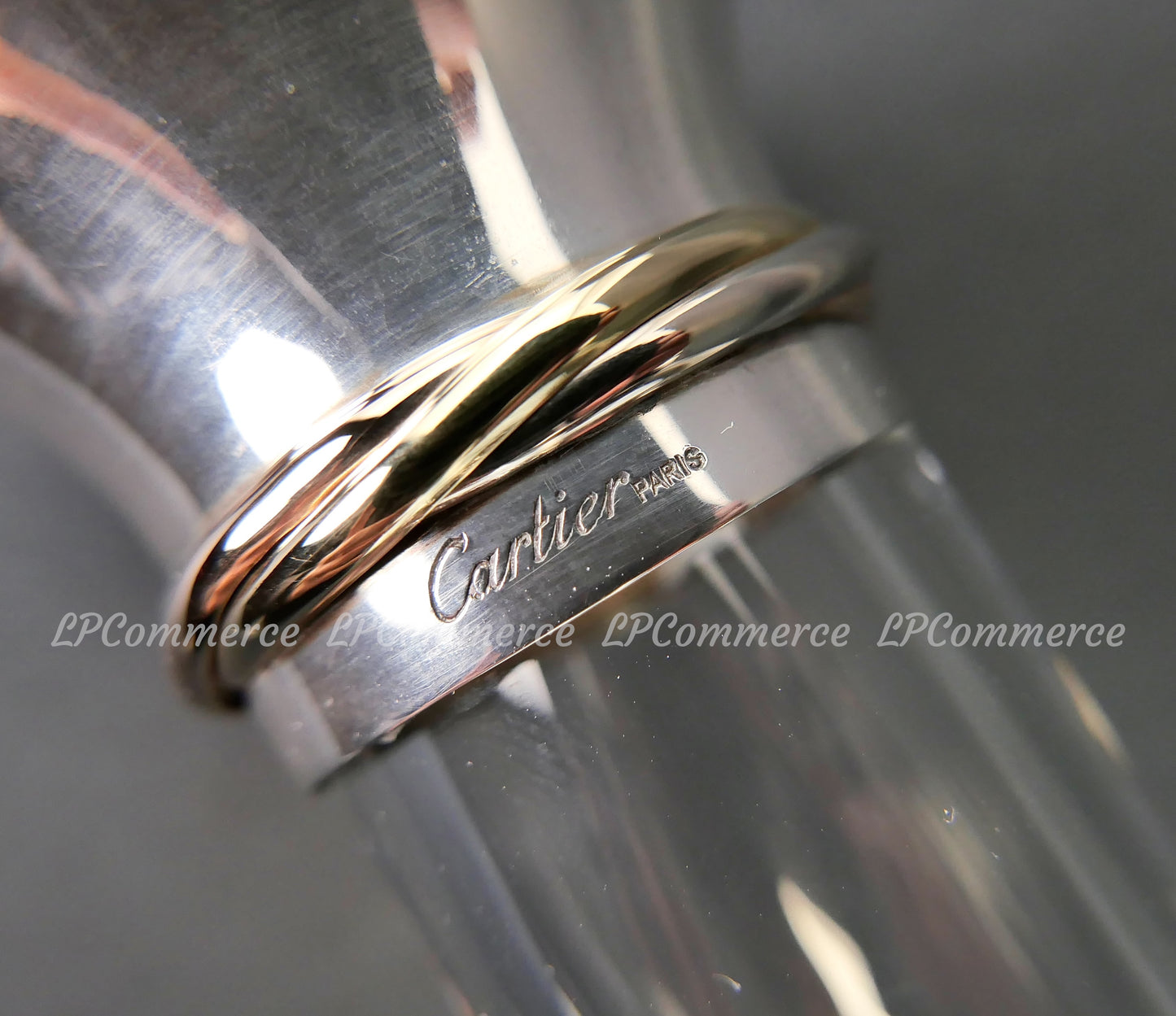 Decanter Cartier Trinity 1989 argento 925 vino wine vintage crystal box garanzia