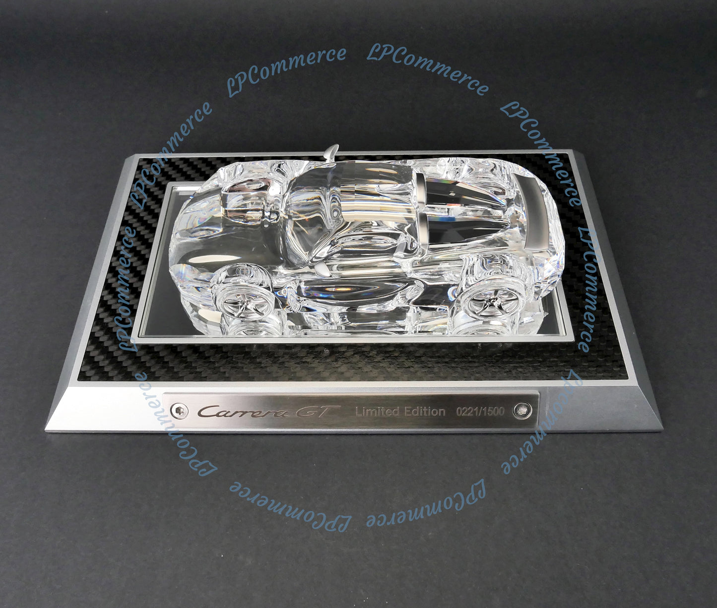 Porsche Carrera GT Swarovski 1:43 limited edition cristallo macchina modellino