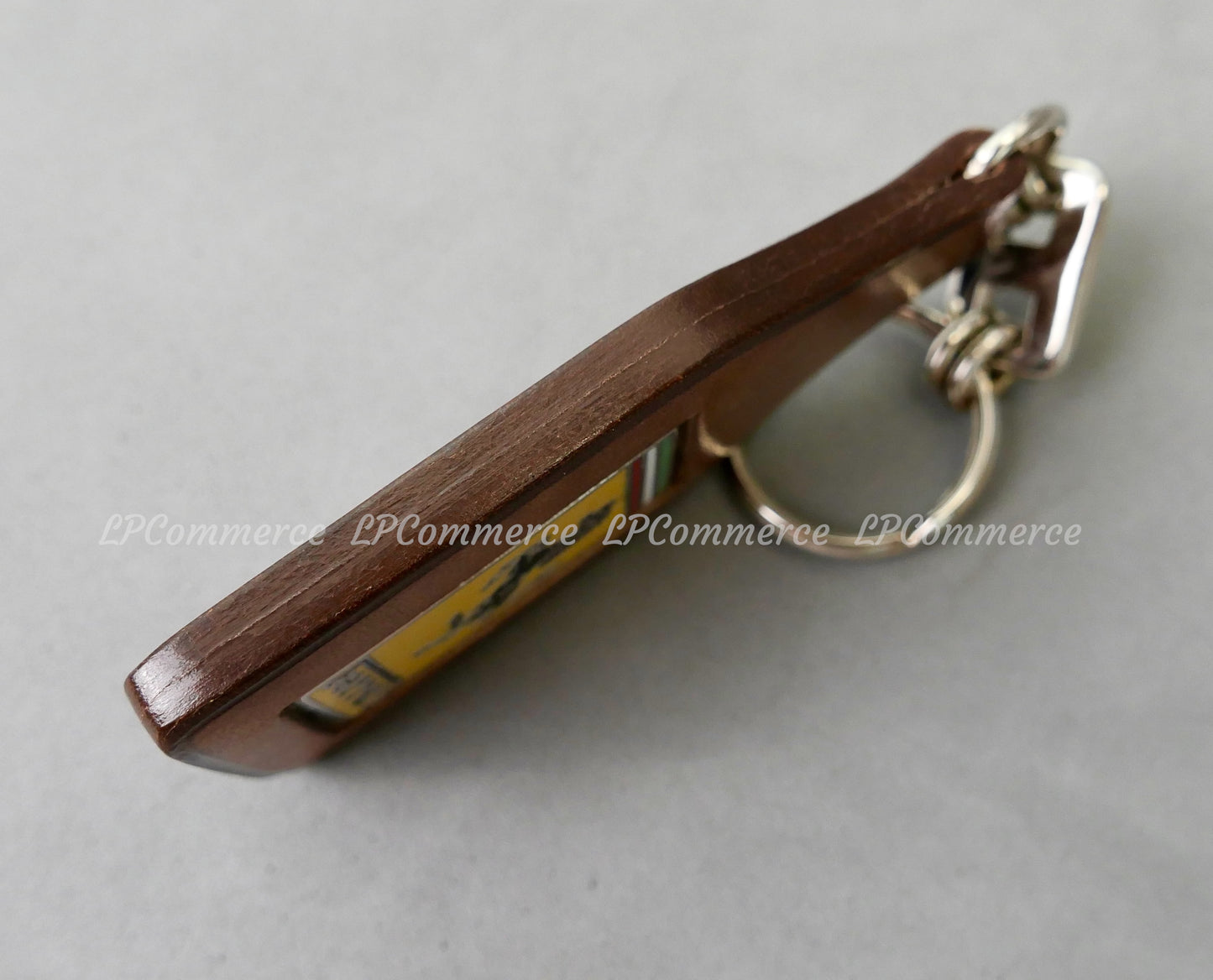 Portachiavi Ferrari cuoio Schedoni Mondial keychain