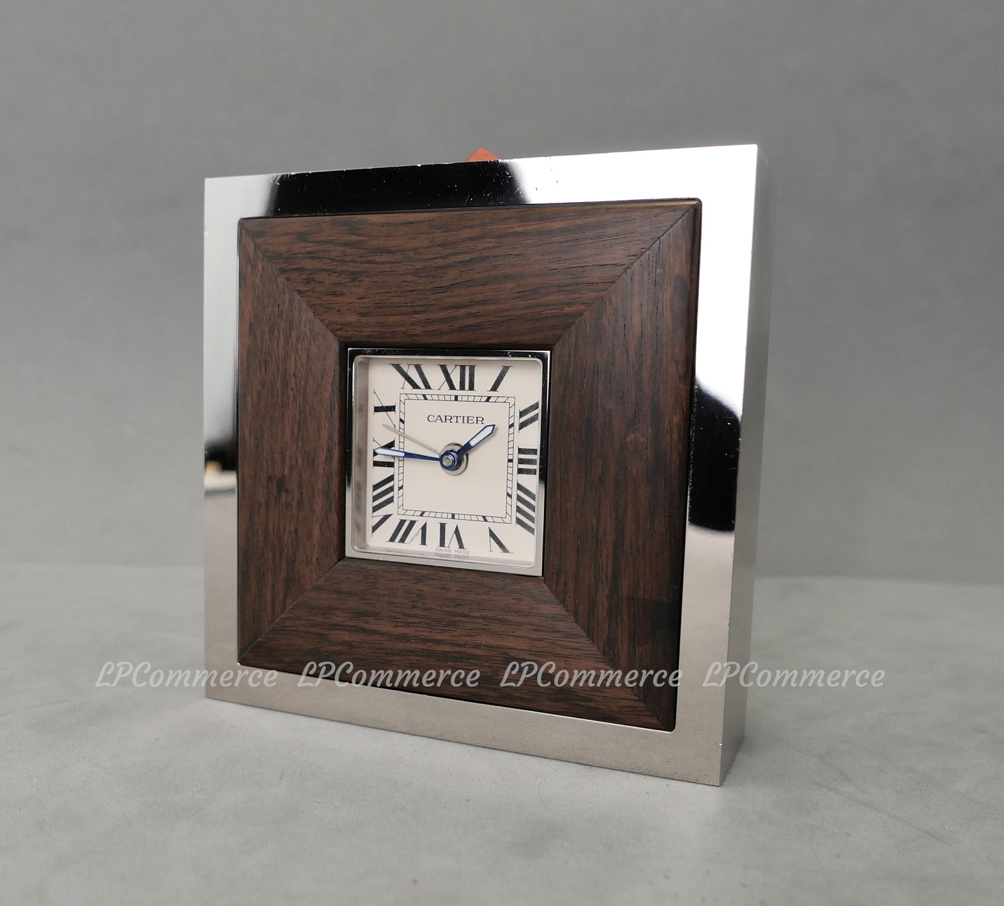 Orologio sveglia da tavolo Cartier Art Deco table clock alarm travel 2747