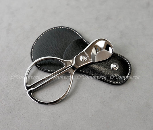 Tagliasigari Montblanc metallo custodia cigar cutter accessories forbici