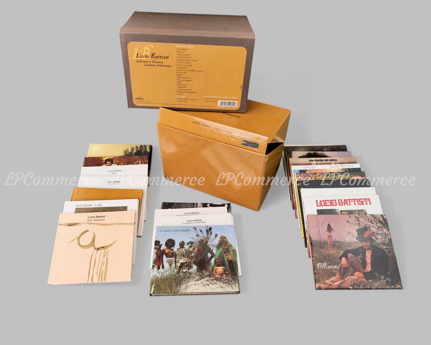 Cofanetto 21 CD Lucio Battisti serie limitata BMG Ricordi 1998 LB collezione