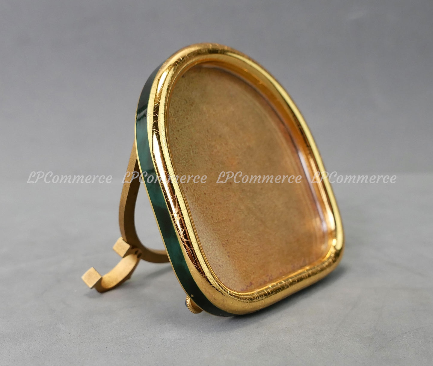 Portafoto Cartier malachite cornice foto photo frame