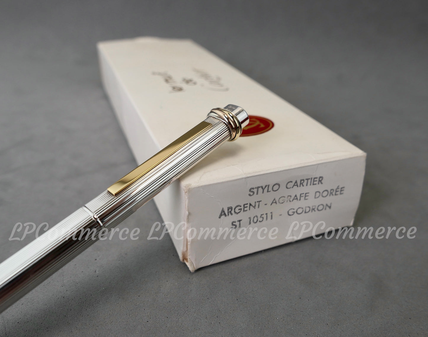 Penna Cartier Santos Argento massiccio 925% NOS silver solid vendome pen