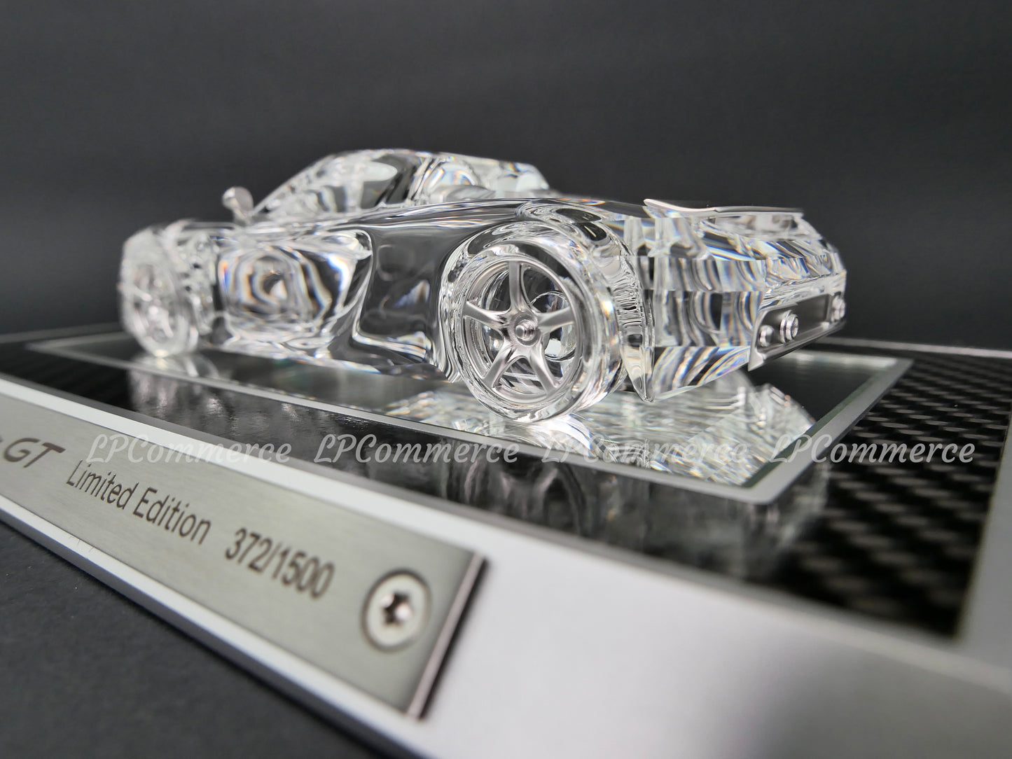 Porsche Carrera GT Swarovski 1:43 limited edition cristallo macchina modellino