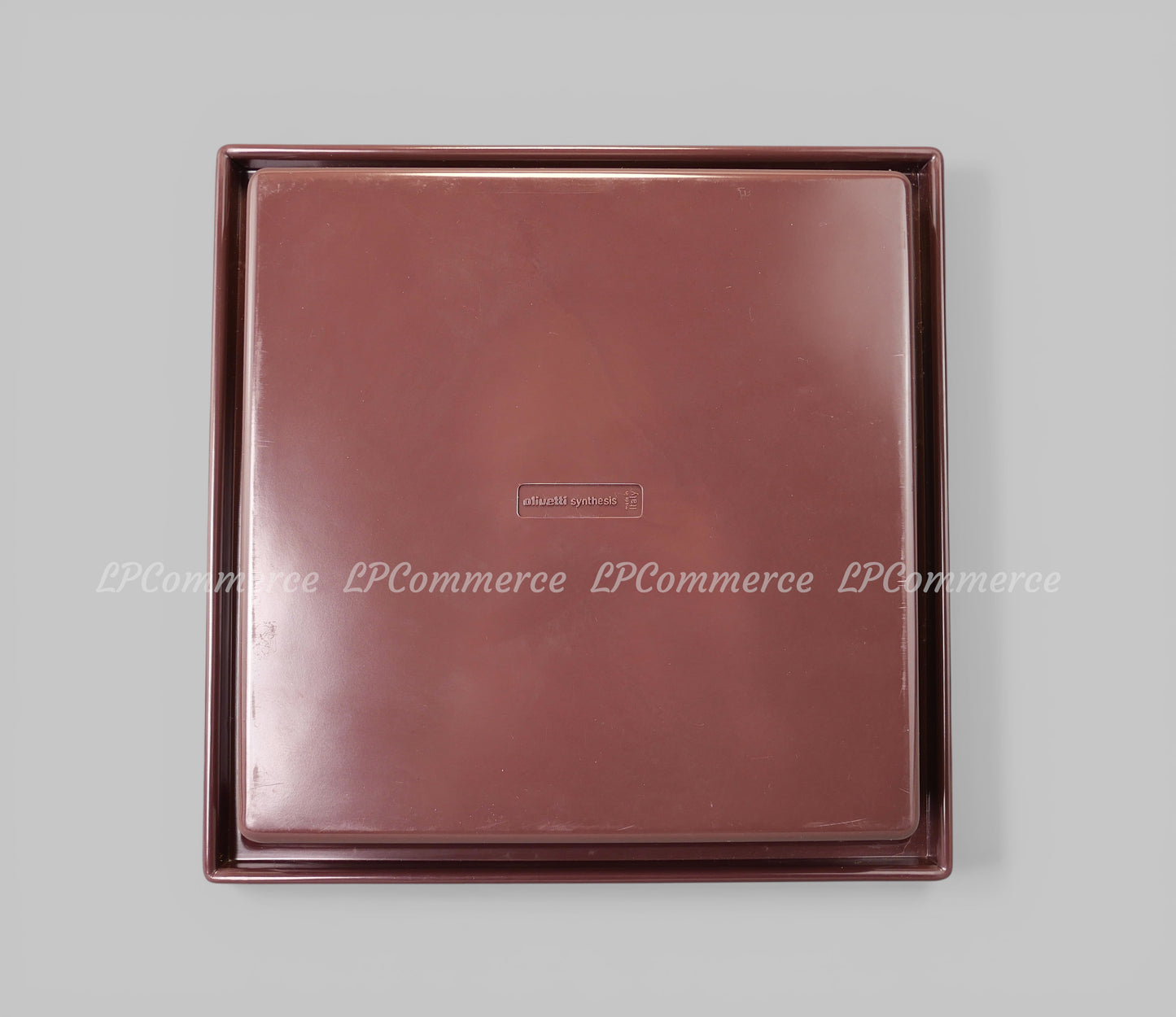 Posacenere Olivetti Synthesis NOS design con scatola portacenere vintage rare