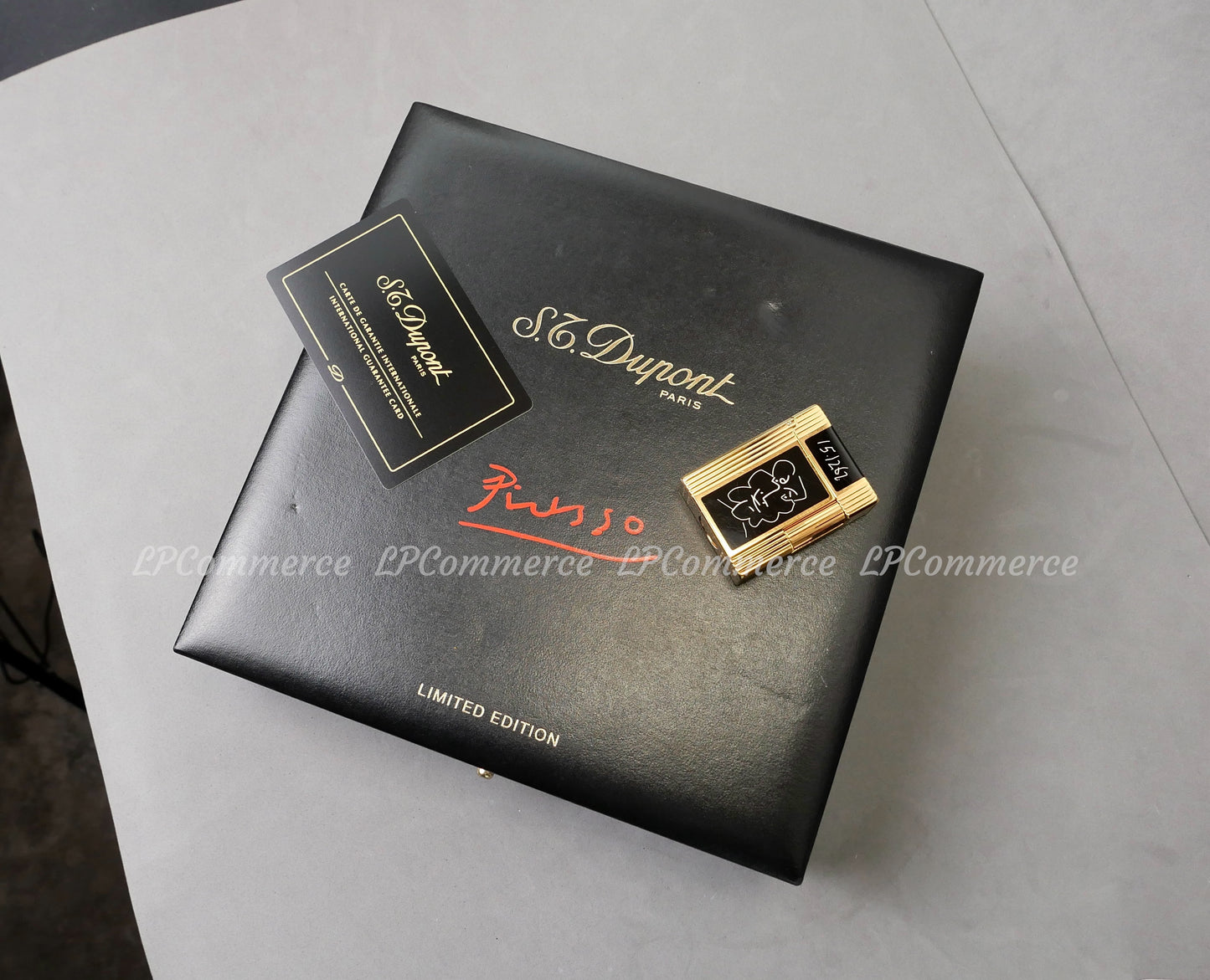 Accendino S.T. Dupont PICASSO Il Fauno Limited edition 1998 lighter lacca cinese
