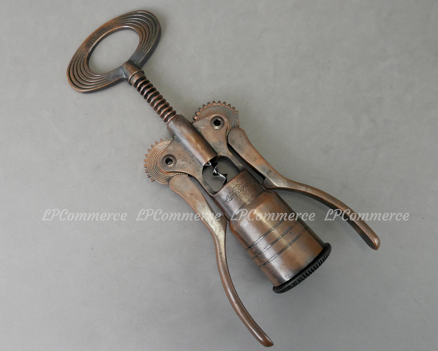 Cavatappi BIG Campagnolo metallo corkscrew bottone Wine vino magnum