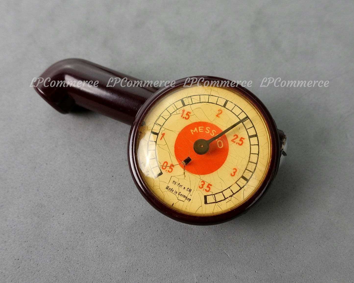 Manometro pressione gomme MESSKO Germany Porsche 356 tire pressure gauge
