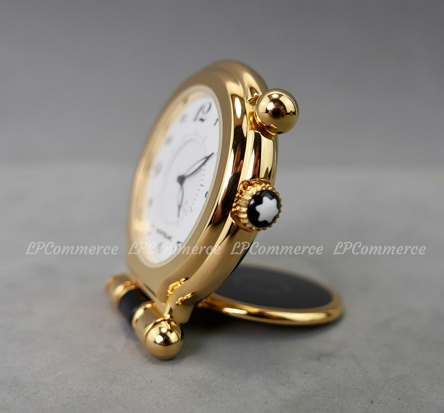 Orologio sveglia Montblanc da tavolo scrivania wake up allarm clock metallo