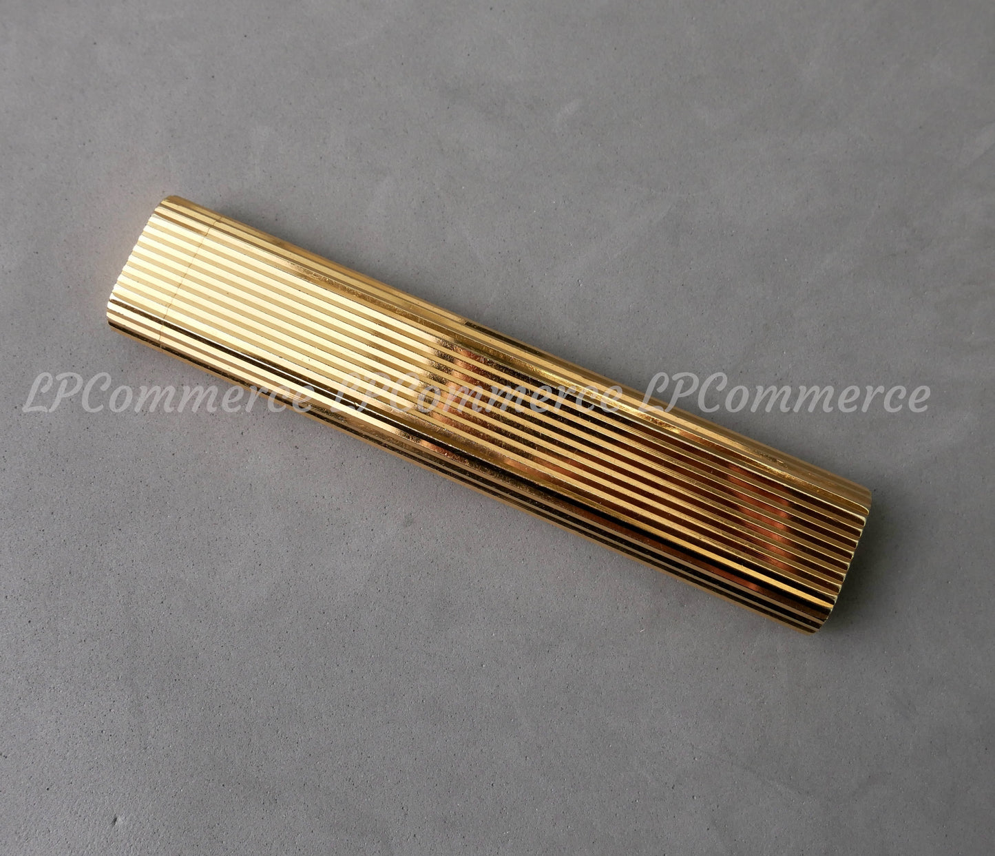 Accendino da tavolo Cartier big size funzionante sigaro color oro table lighter