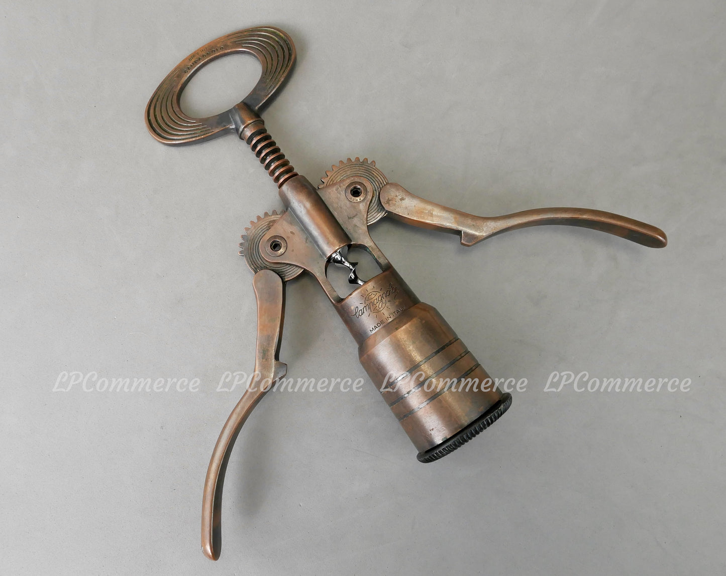 Cavatappi BIG Campagnolo metallo corkscrew bottone Wine vino magnum
