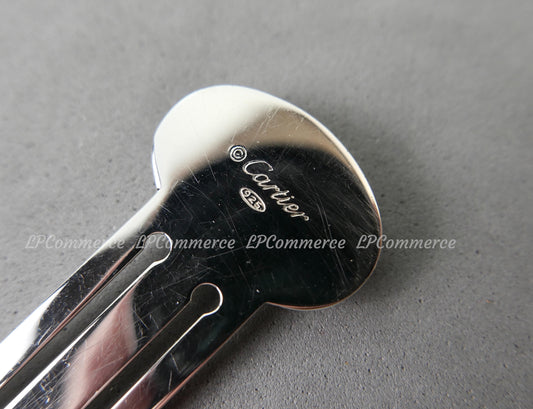 Fermasoldi Cartier Lapis Argento 925% silver Money Clip