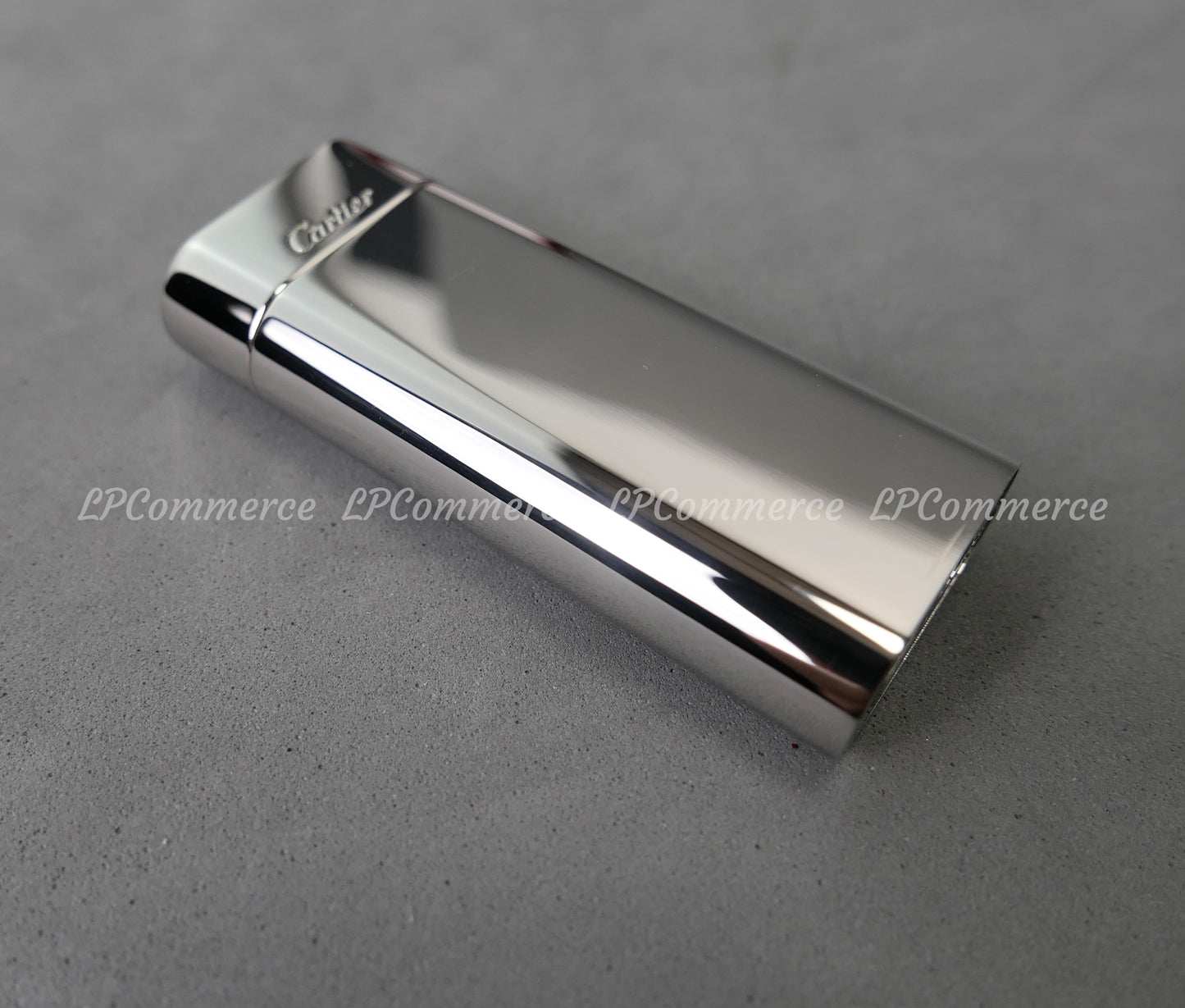Accendino Cartier lighter cromato cigarette box