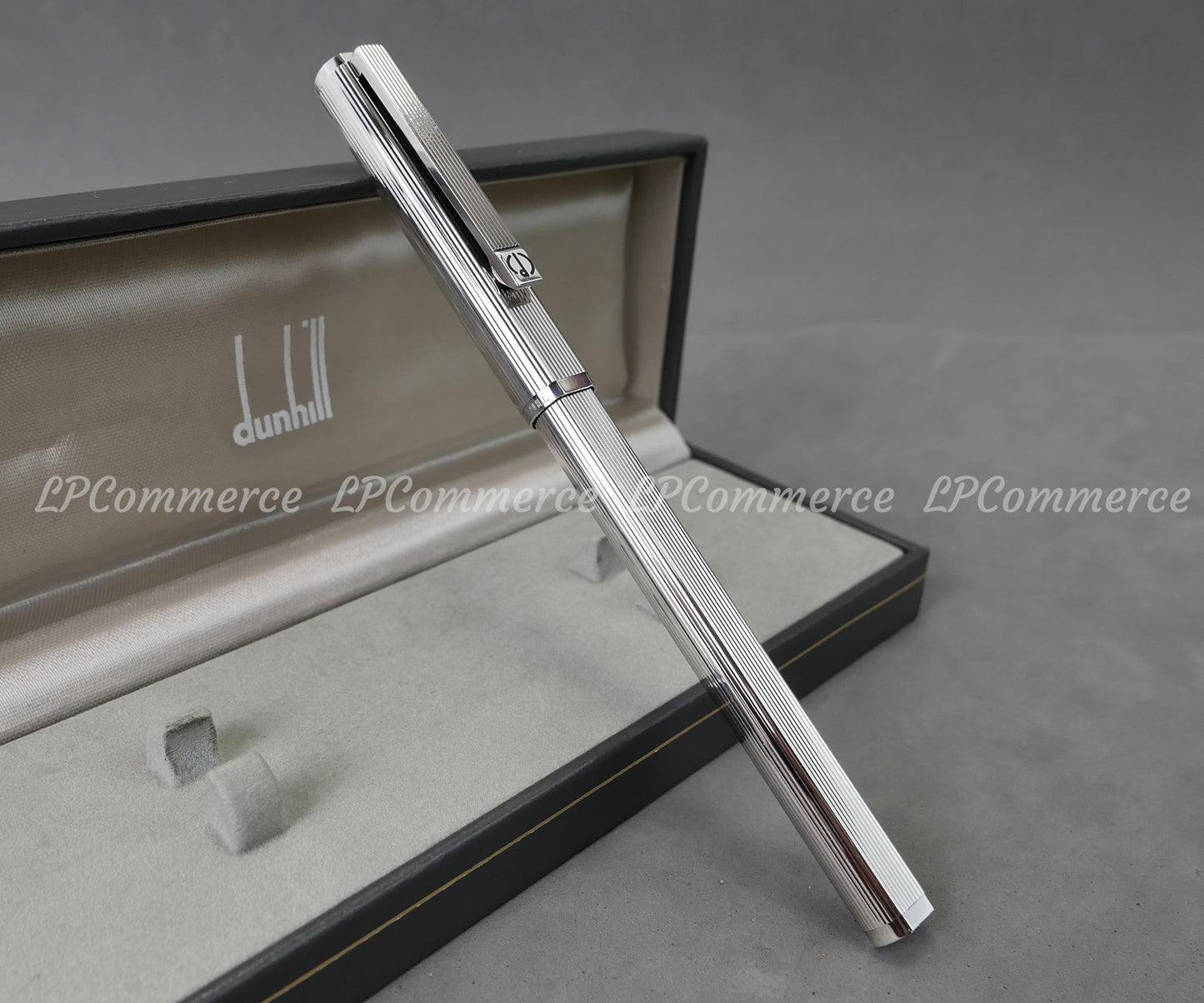 Penna sfera Dunhill Gemline ballpoint box design vintage