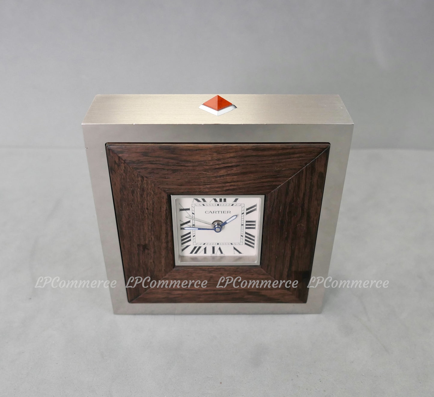 Orologio sveglia da tavolo Cartier Art Deco table clock alarm travel 2747