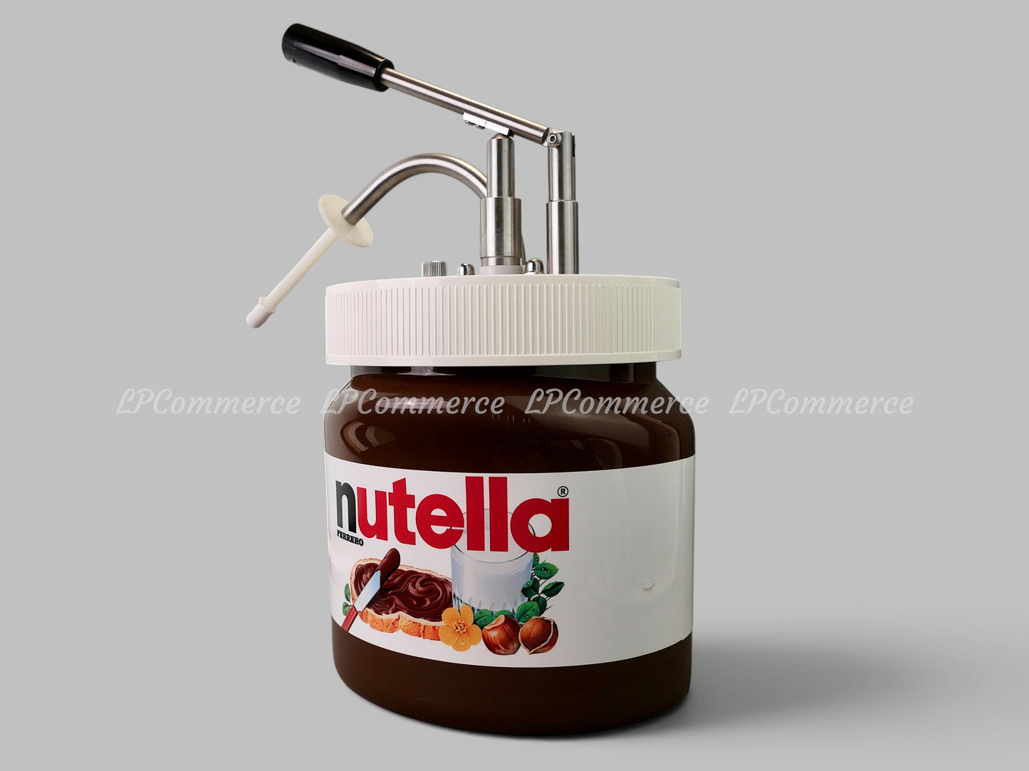 Dispenser Nutella erogatore 3kg termico dosatore barattolo scaldatore cioccolata