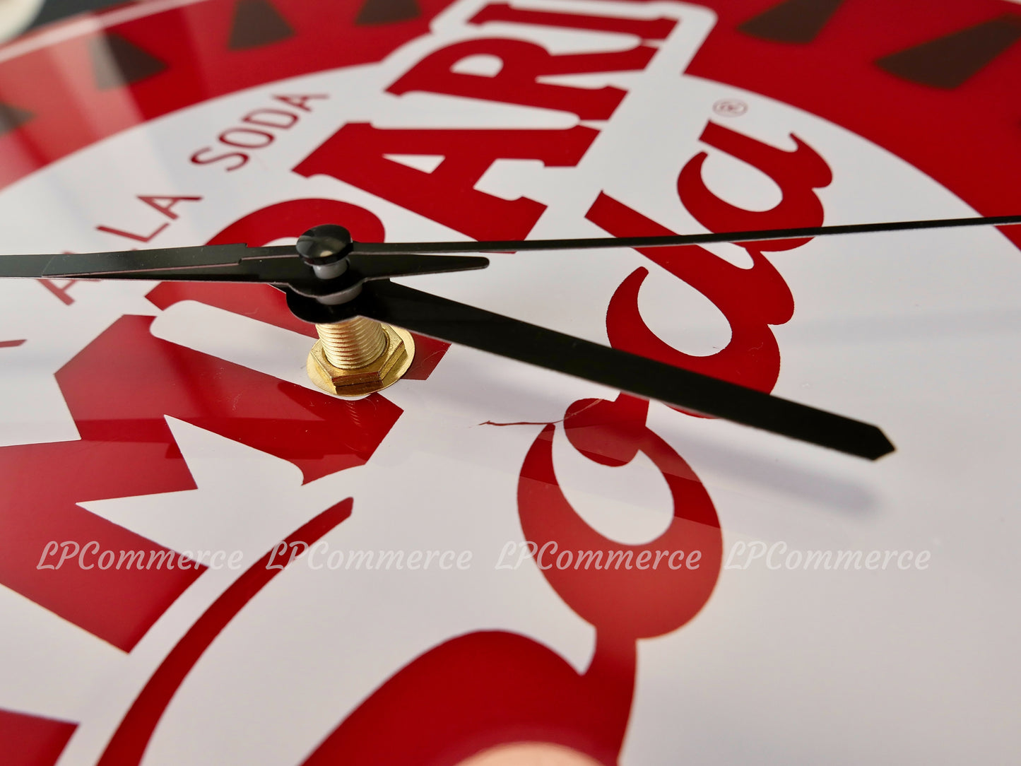 Orologio da parete Campari Soda muro tappo clock pubblicitario design pubblicità