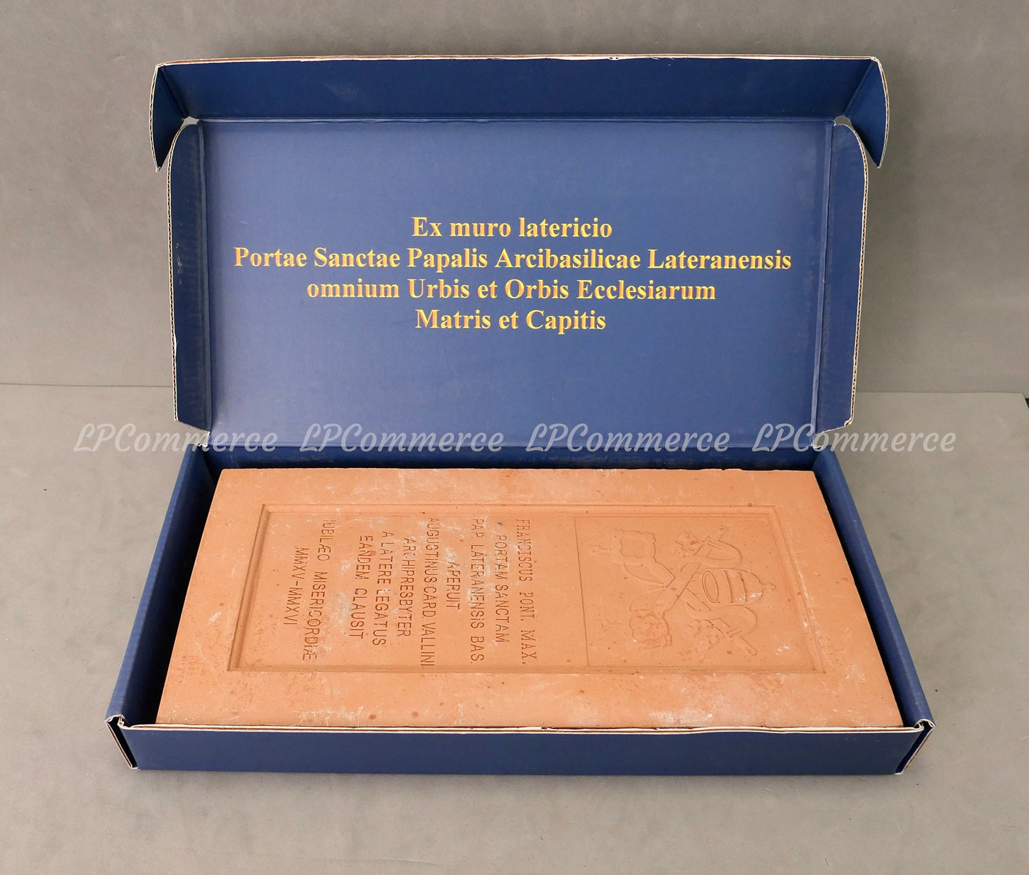 Mattone porta santa papale arcibasilica lateranense giubileo 2015 roma brick