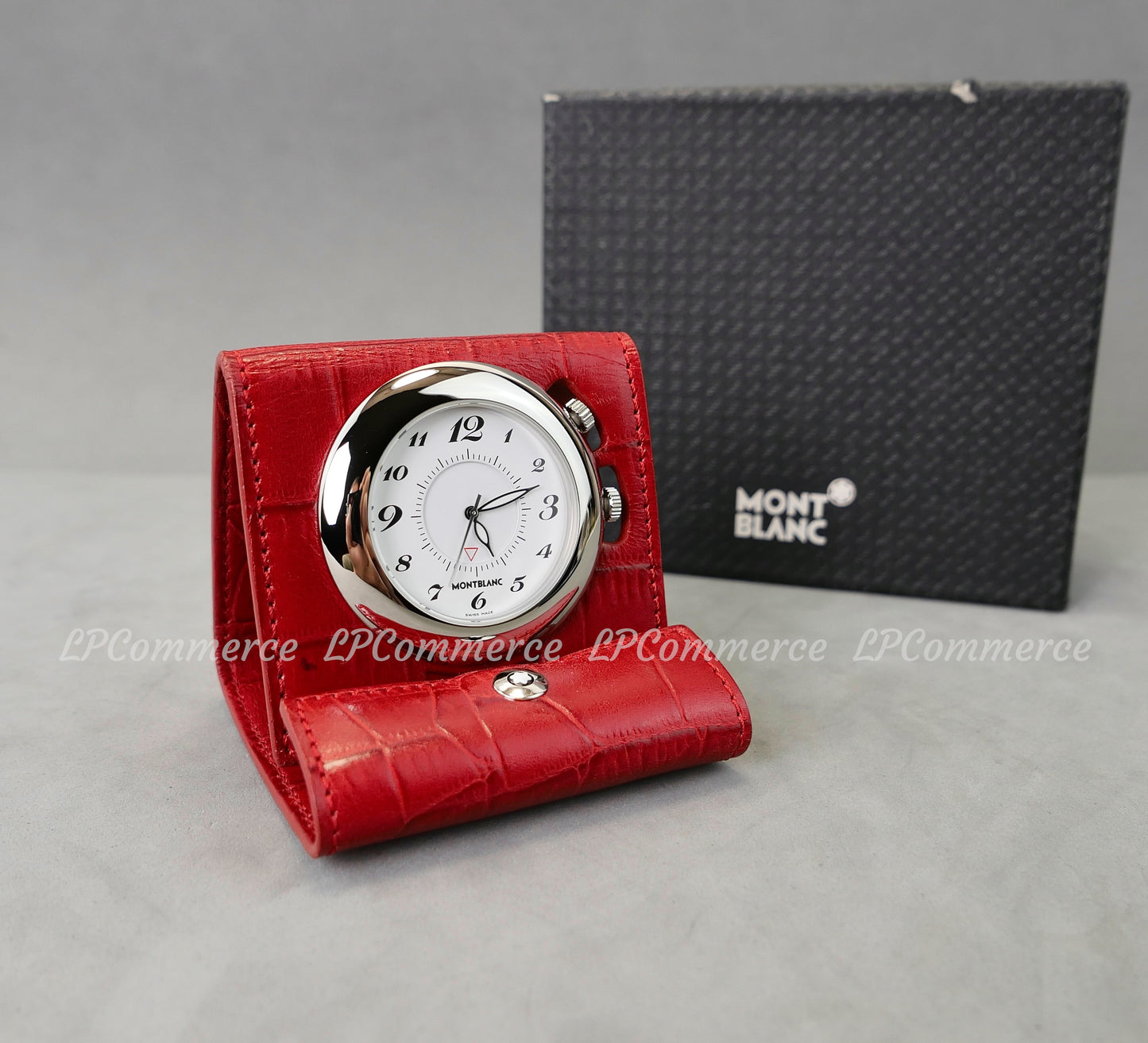 Orologio sveglia Montblanc da tavolo travel clock wakes up table