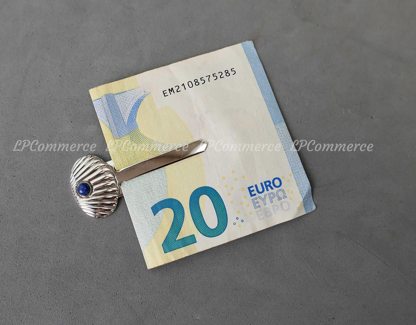 Fermasoldi Cartier Lapis Argento 925% silver Money Clip