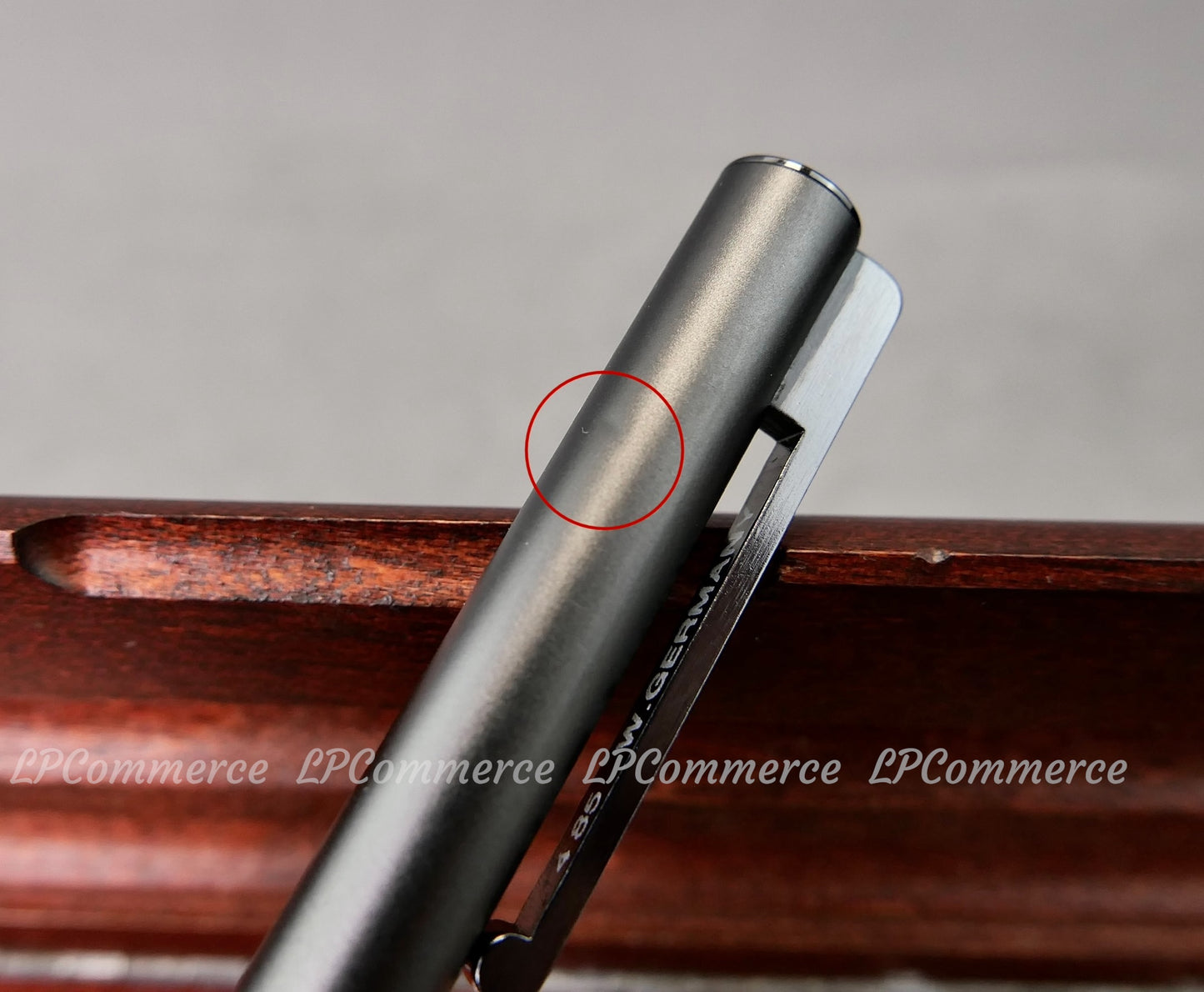 Penna sfera Porsche Design Titanium Ballpoint pen 911 box legno Turbo vintage
