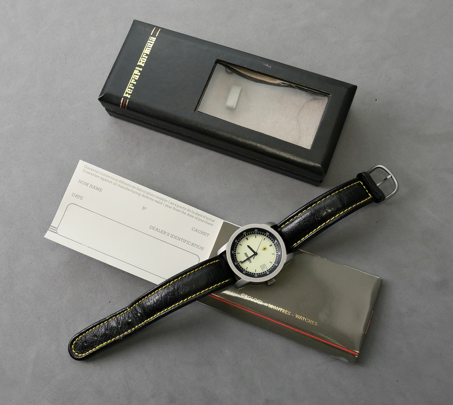 Orologio Ferrari Formula F40 fluo box e garanzia clock Watch 360 Modena 456 F355