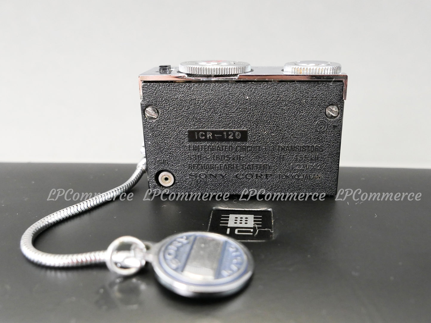 Radio Sony ICR-120 portable tuner vintage AM Micro Made in Japan transistor